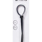 A-toys by TOYFA'NIN tek boncuklu penisine kement, silikon, siyah, 19,5 cm