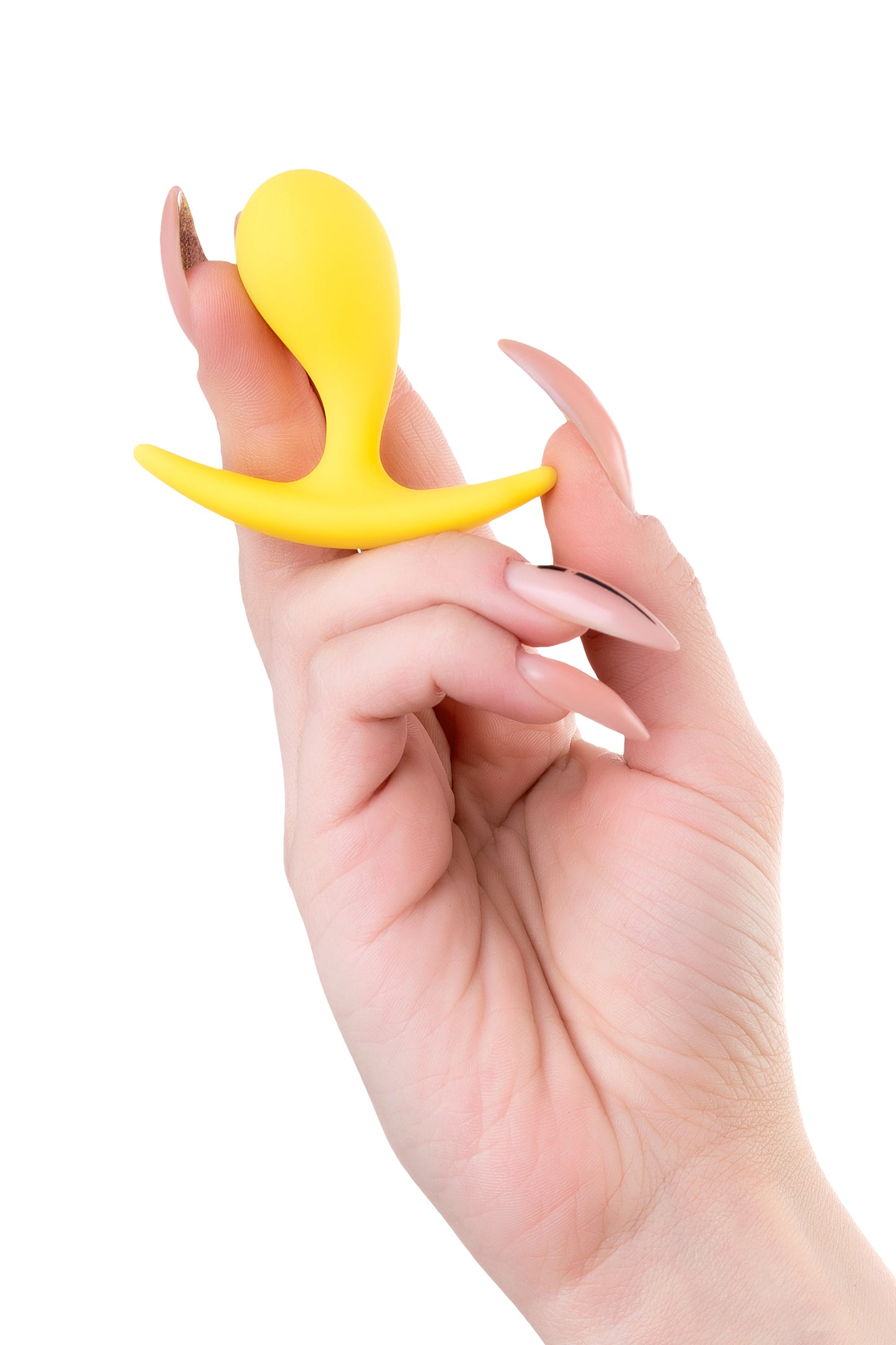 ToDo by Toyfa Blob Anal Plug, silikon, sarı, 5,5 cm, Ø 2,1 cm