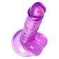 A-Toys by TOYFA Jel Dildo Celiam, TPE, mor, 20,5 cm