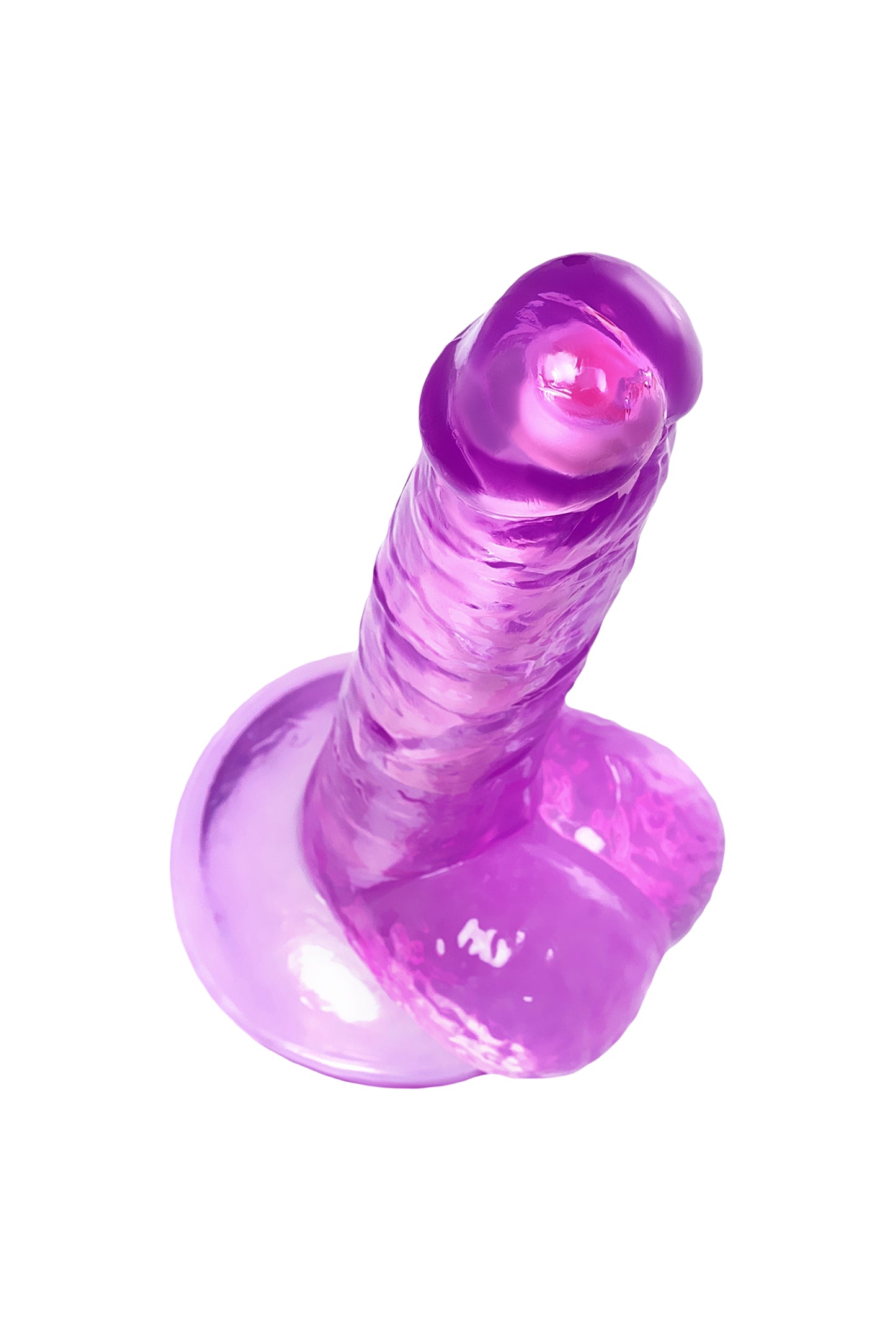 A-Toys by TOYFA Jel Dildo Celiam, TPE, mor, 20,5 cm