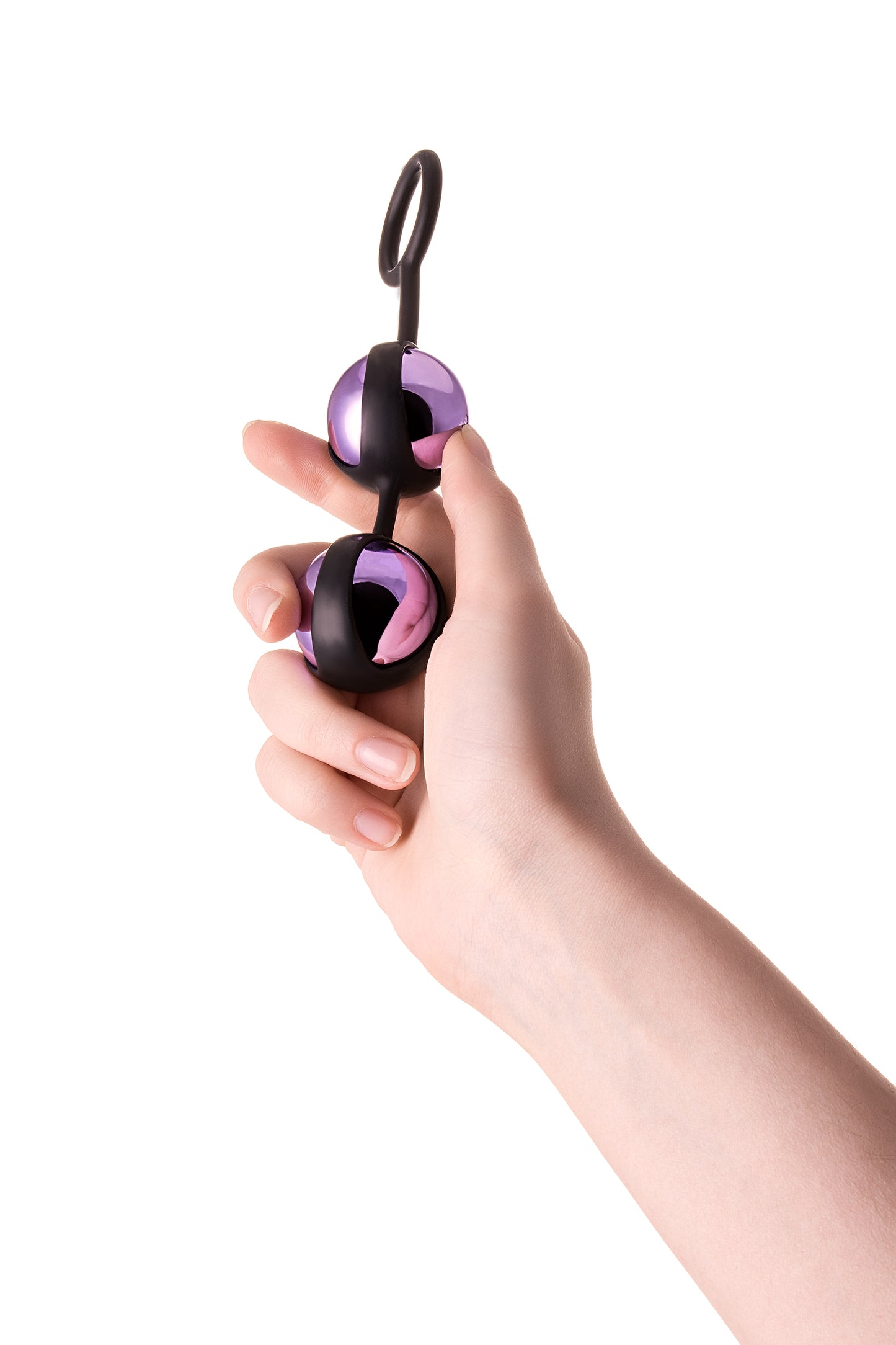 A-Toys by TOYFA Raspy vajinal topları, ABS plastik, Mor, 14 cm