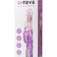 A-Toys by TOYFA Serk High-Tech  Klitoral Uyarıcı Vibratör, TPE, mor, 24,5 cm