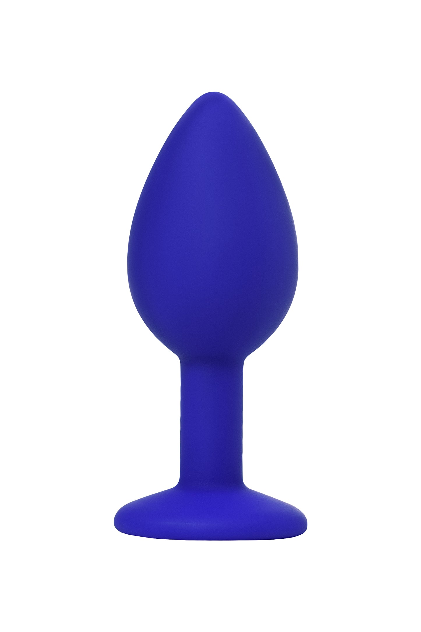 ToDo by Toyfa Brilliant anal kılıf, silikon, mavi, beyaz kristalli 7 cm, Ø 2,8 cm, 26 g
