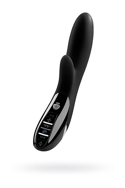 Mystim Daring Danny Elektro Stimülasyonlu Vibratör, Silikon, Siyah, 27 cm