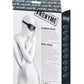 Anonymo BDSM Maske , PU deri, siyah, 26,5 cm