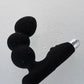 Erotist Fourth Anal Plug, silikon, siyah, 12,4 cm