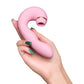 JOS JUNA Çok Fonksiyonlu Vibratör, pembe, 15 cm