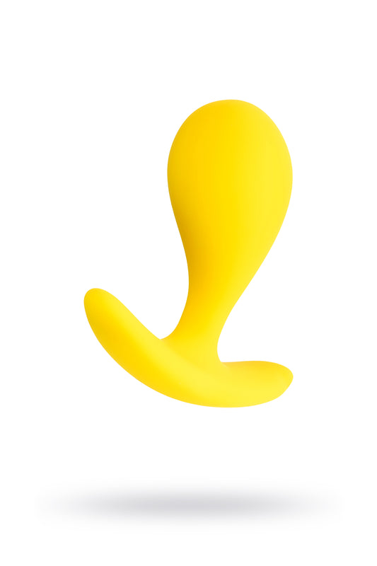 ToDo by Toyfa Blob Anal Plug, silikon, sarı, 5,5 cm, Ø 2,1 cm