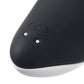Satisfyer Orca Vakum dalgası temassız klitoral uyarıcı, silikon, siyah, 11,5 cm