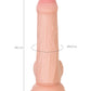 My Babe My Treasure Gerçekçi Yapay Penis, TPE, Çıplak, 18,5 cm