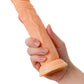 A-Toys by TOYFA Toon Vantuzlu Realistik Dildo, TPE, Ten, 20 cm