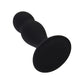 Erotist Hidro Anal Plug, M, silikon, siyah, 10,5 cm