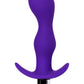 A-Toys by TOYFA Kamet Anal Vibro Plug, Beden L, silikon, mor, 14 cm