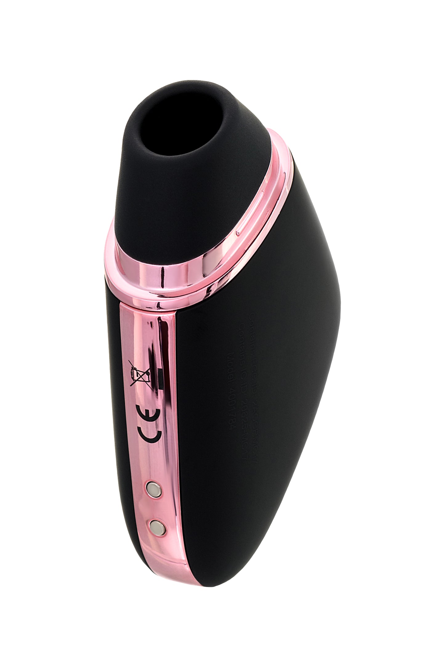 Satisfyer Love Triangle Vakum Dalgası Klitoral Stimülatör, Silikon, Siyah, 8,8 cm