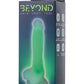 Beyond by Toyfa Clark Glow Gece Parlayan Dildo, Silikon, Şeffaf, 22 cm