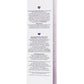 A-Toys by TOYFA Çift Taraflı Jel Dildo Frica, TPE, mor, 23 cm