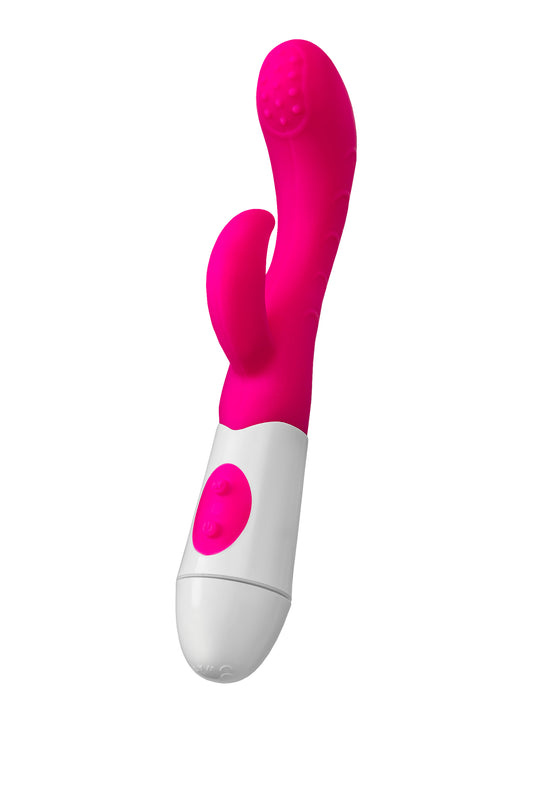A-Toys by TOYFA Nessy Klitoral Uyarıcı Vibratör, silikon, pembe, 20 cm