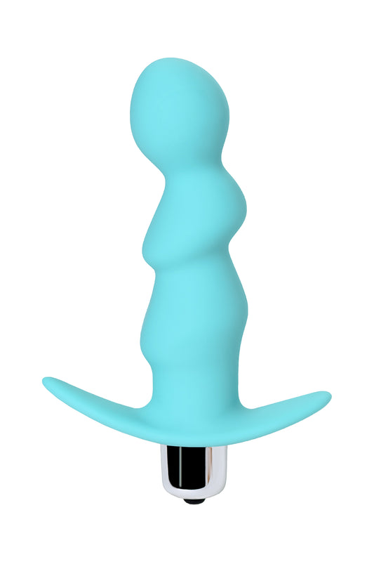 ToDo by Toyfa Bland anal vibratör, silikon, mavi, 12 cm, Ø 2,8 cm
