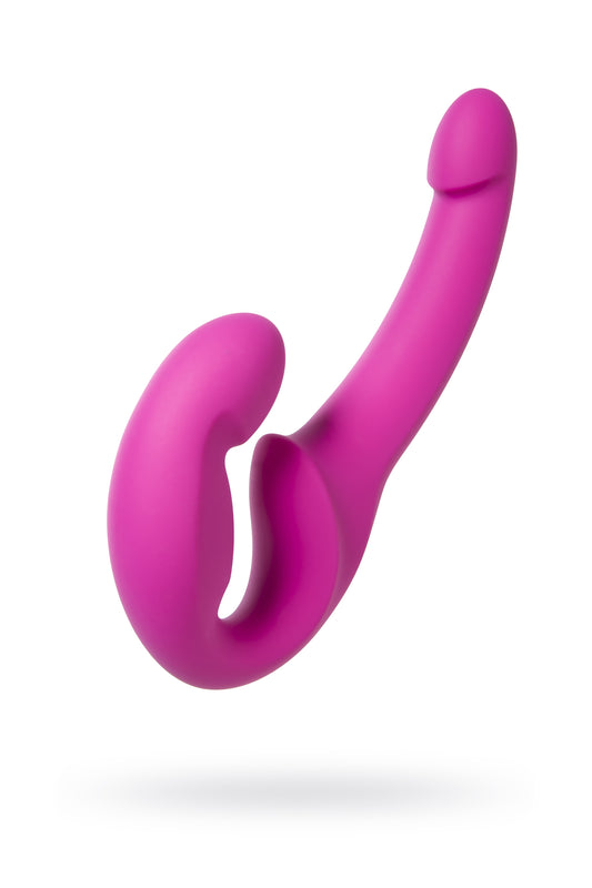 Fun Factory SHARE Strapon, silikon, mor, 23 cm