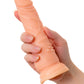 A-Toys by TOYFA  Vantuzlu Realistik Dildo, TPE, Ten, 18 cm