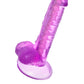 A-Toys by TOYFA Jel Dildo Celiam, TPE, mor, 20,5 cm