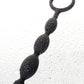 A-Toys by TOYFA  Anal Boncuk S, silikon, siyah, 19,5cm