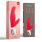 Fun Factory LADY Bİ Vibratör, silikon, kırmızı, 22 cm