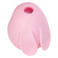 Qli by Flovetta Bun'dan vakum dalgası klitoral uyarıcı, silikon, pembe, 6,5 cm