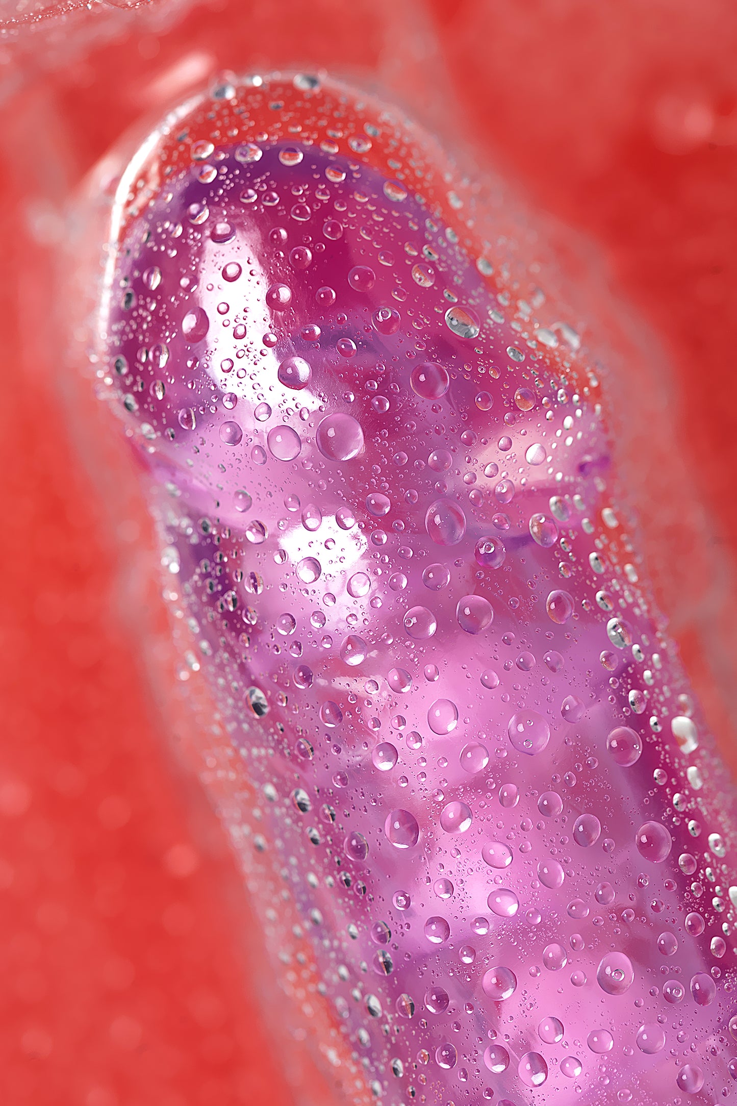 A-Toys by TOYFA Jel Dildo Celiam, TPE, mor, 20,5 cm