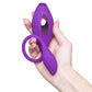 JOS Ginny Vakum Klitoral Vibrator, Silikon, Mor, 31 cm