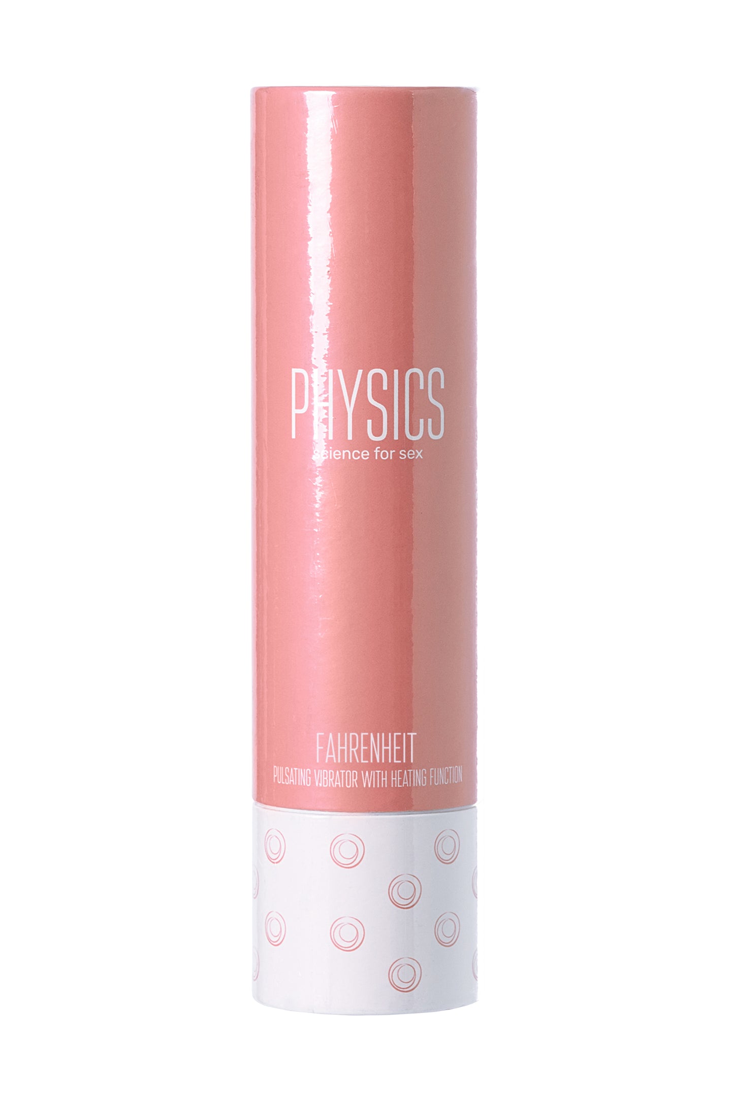 PHYSİCS FAHRENHEİT Titreşimli Toplu Isıtmalı Vibratör, silikon, pembe, 19 cm