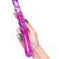 A-Toys by TOYFA Çift taraflı Jel Dildo  Tanza, TPE, mor, 27,5 cm