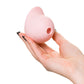 Qli by Flovetta Vakum dalgası klitoral uyarıcı Chick, silikon, pembe, 6,1 cm
