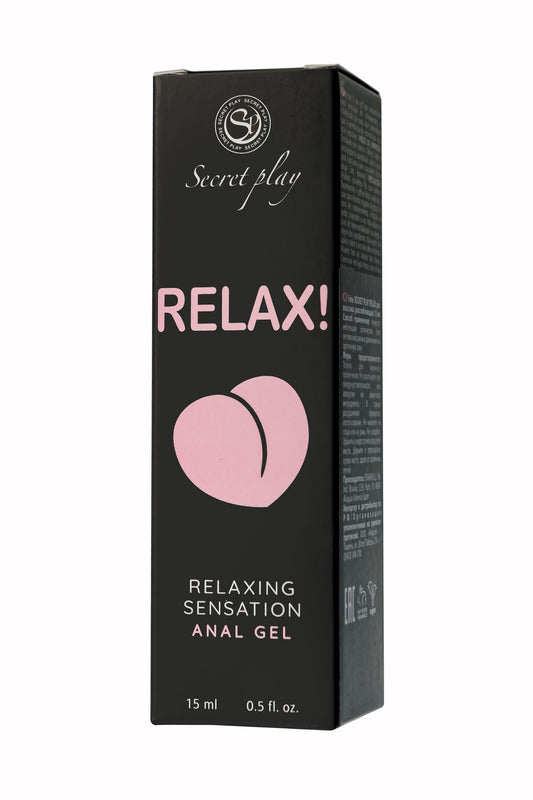 SECRET PLAY RELAX Rahatlatıcı  Anal Jel, 15 ml