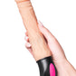 A-Toys by TOYFA Isıtmalı Realistik Vibratörü, TPE, Ten, 25 cm