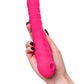 Vakum uyarımlı vibratör-pulsatör JOS COTOX, silikon, pembe, 23 cm