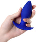 ToDo by Toyfa Fancy Anal Plug, silikon, mavi, 10,7 cm, Ø 3,5 cm