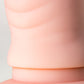 Gerçekçi TOYFA A-Toys Twint yapay penis, silikon, çıplak, 19,5 cm