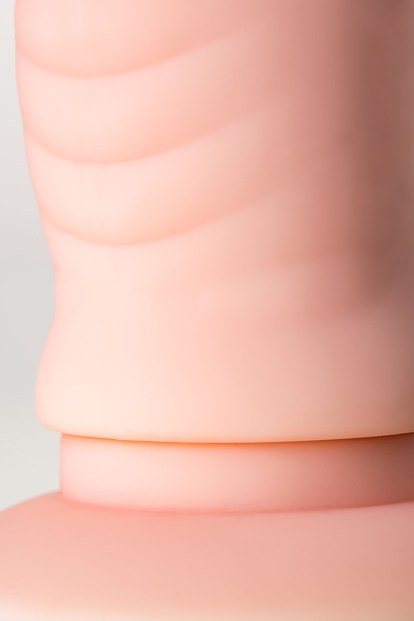 Gerçekçi TOYFA A-Toys Twint yapay penis, silikon, çıplak, 19,5 cm