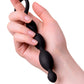 A-Toys by TOYFA  Anal Boncuk S, silikon, siyah, 19,5cm