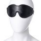 Anonymo BDSM Maske , PU deri, siyah, 26,5 cm