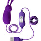 A-Toys by TOYFA Bunny Mini Vibratör, Silikon, Mor