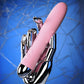 PHYSİCS FAHRENHEİT Titreşimli Toplu Isıtmalı Vibratör, silikon, pembe, 19 cm