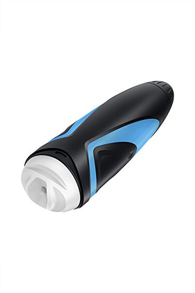 Satisfyer Men One Masturbator gerçekçi Olmayan Tatmin Edici Erkekler, silikon, siyah, 25,5 cm