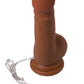RealStick Elite Mulatto Gerçekçi Vibratör, kahverengi, 13 cm