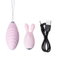 JOS VİTA Vajinel Plug Seti , silikon, pembe, 8,5 ve 8 cm