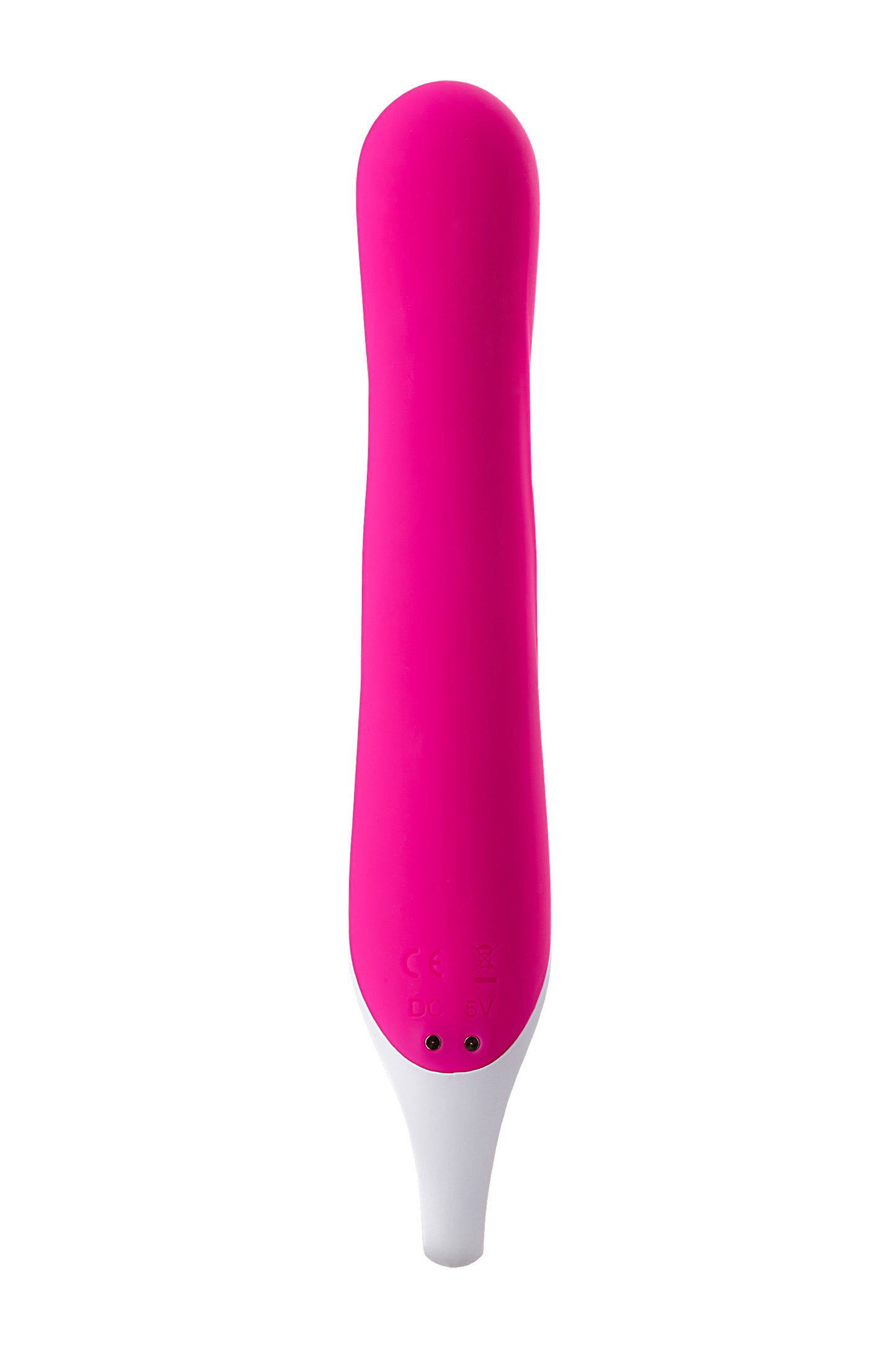 JOS ELLY Isıtmalı Vibratör,  silikon, pembe, 21,5 cm