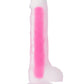 Beyond by Toyfa Peter Glow Gece Parlayan Dildo, Silikon, Şeffaf, 22 cm