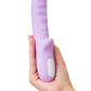 JOS Döndürücü vibratör JOS MERRY-GOR, silikon, mor, 20,7 cm