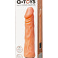 A-Toys by TOYFA Tond Realistik Vibratör, TPE,Ten, 20,5 cm